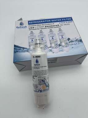 Refresh R-9690 Refrigerator Water Filter Replacement for LG LT700P Kenmore 46-96